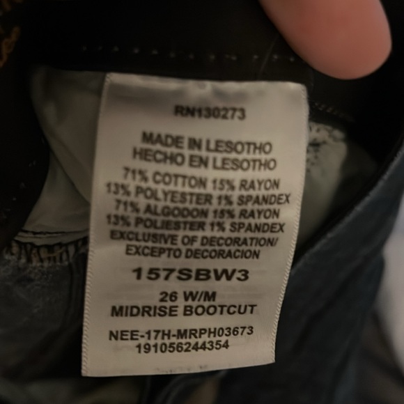 Lee Riders Mid Rise Bootcut Jeans - Picture 3 of 3